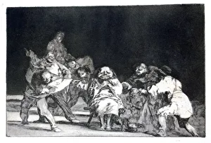 Surrounded Prints: Loyalty, 1819-1823. Artist: Francisco Goya