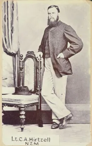 Lt. C.A. Hirtzell N.Z.M, c.1860. Creator: Unknown