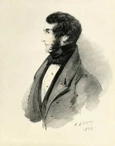 Alfred Grimaud Prints: Lt. Colonel John Lister, 1834. Creator: Alfred d Orsay
