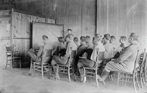 Pointer Prints: Lt. Paul Montariol & class, 30 Jul 1917