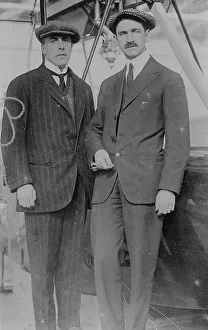Designer Prints: Lt. Porte and Glenn Curtiss, between c1910 and c1915. Creator: Bain News Service
