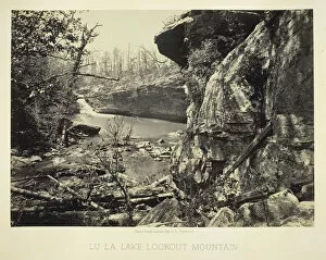 Barnard George Gallery: Lu-La Lake Lookout Mountain, 1864 / 66. Creator: George N. Barnard