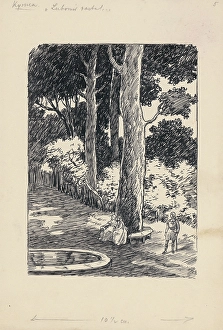 Isolation Prints: Lubomir stood... 1928. Creator: Andrej Kovacik
