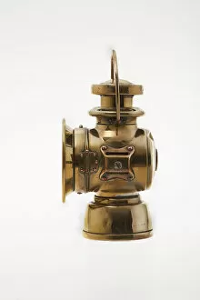 Automibilia Gallery: Lucas oil lamp from 1903 De Dion Bouton. Creator: Unknown