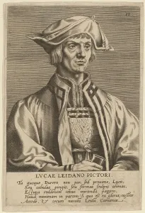Lucas Jacobsz Prints: Lucas van Leyden. Creator: Hieronymous Wierix