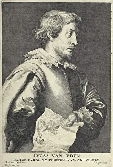 Uden Lucas Van Prints: Lucas van Uden. From Icones principum virorum ('The Iconography')