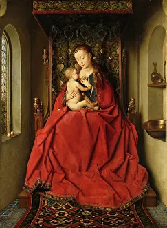 Devotion Prints: Lucca Madonna, c1437. Creator: Jan van Eyck