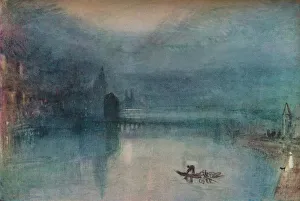 Joseph Mallord William Prints: Lucerne - Evening, c1842, (1946). Creator: JMW Turner