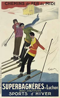 Cappiello Gallery: Luchon-Superbagneres, 1929