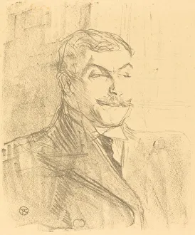Lucien Guitry, 1896. Creator: Henri de Toulouse-Lautrec
