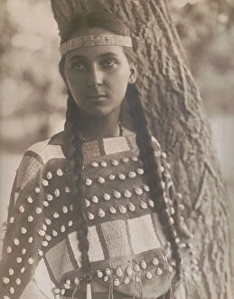 Teenagers Collection: Lucille [B], c1907. Creator: Edward Sheriff Curtis