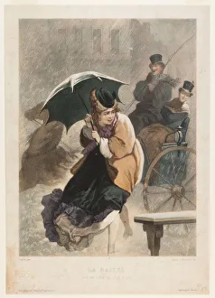 Shower Prints: Out of luck (La Baisse), End of 19th cen Artist: Linder, Philippe Jacques (1835-1914)