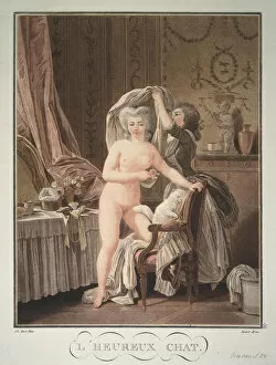 Woman At Her Toilette Collection: Lucky Tom-Cat