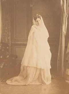 Oldo And Xef Prints: Lucrece (ou la Vestale), 1860s. Creator: Pierre-Louis Pierson