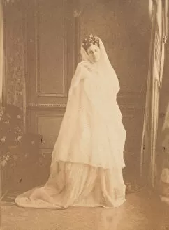 Castiglione Virginia Oldoini Verasis Di Collection: Lucrece (ou la Vestale), 1860s. Creator: Pierre-Louis Pierson