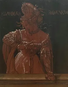 6th Century Bc Prints: Lucretia, 1517. Creator: Nicolas Manuel Deutsch