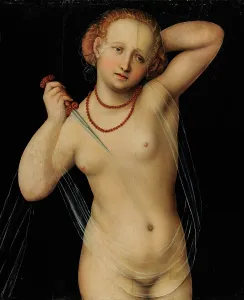 6th Century Bc Prints: Lucretia, 1525. Creator: Lucas Cranach the Elder