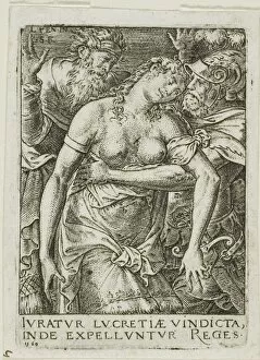 Etienne Delaune Gallery: Lucretia, 1569. Creator: Etienne Delaune
