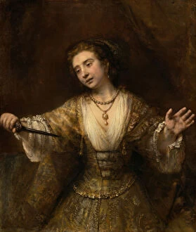 Paul Rembrandt Van Ryn Collection: Lucretia, 1664. Creator: Rembrandt Harmensz van Rijn