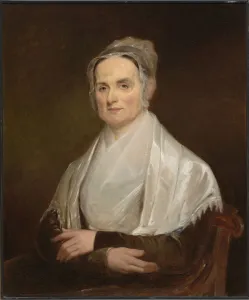 Activist Collection: Lucretia Coffin Mott, 1842. Creator: Joseph Kyle