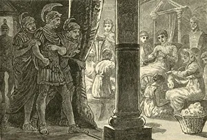 Admiring Gallery: Lucretia Among Her Maidens, 1890. Creator: Unknown