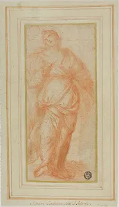 Wove Card Prints: Lucretia, n.d. Creator: Lorenzo Pasinelli