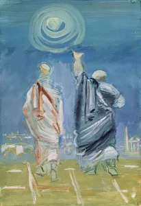 Images Dated 6th June 2013: Lucretius Points to the Sun. Artist: Yermolayeva, Vera Mikhailovna (1893-1938)