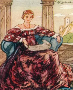 Corrupt Gallery: Lucrezia Borgia, (1480-1519), 1937. Artist: Alexander K MacDonald