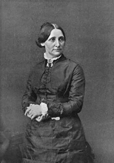 Images Dated 15th April 2008: Lucy Webb Hayes, wife of American president Rutherford B Hayes, 19th century, (1908)