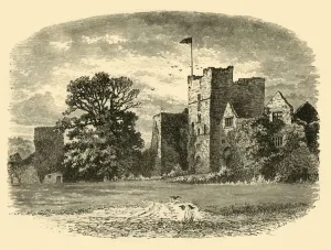 Ludlow Castle from the Entrance Gate, 1898. Creator: Unknown Ludlow Castle from the Entrance Gate, 1898. Creator: Unknown