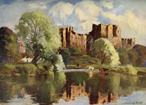 Images Dated 19th June 2008: Ludlow Castle, Shropshire, 1924-1926.Artist: Louis Burleigh Bruhl