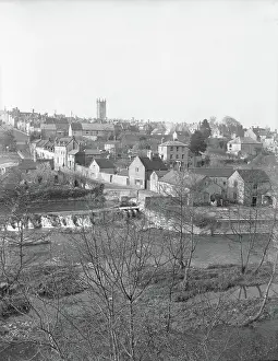 Townscape Prints: Ludlow, Shropshire, c1955. Creator: Arthur Charles Kirby Ware