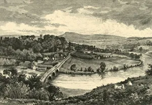 Shropshire Prints: Ludlow, from Whitcliffe, 1898. Creator: Unknown
