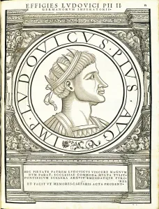 1559 Prints: Ludouicus Pius (778 - 840), 1559