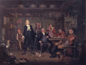 Ludvig Holberg Prints: Ludvig Holberg's Erasmus Montanus