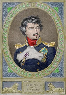 Ludwig I of Bavaria, 1880. Creator: Unknown