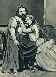 Ludwig and Malvina Schnorr von Carolsfeld as Tristan and Isolde, 1865