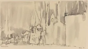 Klee Paul Prints: Ludwigstrasse, 1912. Creator: Paul Klee
