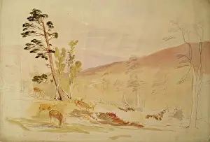 Jw Giles Prints: In the Lui More, 1844. Creator: James William Giles