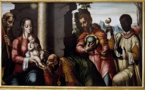 Images Dated 21st December 2014: Luis Morales. Virgen Maria. Jesucristo. San Jose