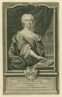 Bach Collection: Luise Adelgunde Gottsched, born Kulmus (1713-1762), 1741