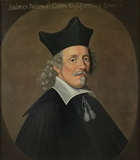 Peace Treaty Prints: Luiz Pereira de Castro, c17th century. Creator: Anon