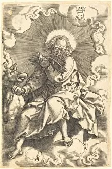 Evangelist Gallery: Luke, 1539. Creator: Heinrich Aldegrever