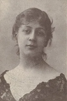 Photolithograph Prints: Lulu Berger, from the Actresses series (N67) promoting Dixie Cigarettes for Allen &amp