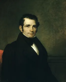 Durand Asher Brown Prints: Luman Reed, 1835. Creator: Asher Brown Durand