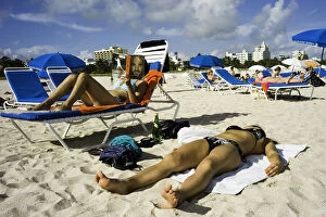 Lying Down Gallery: Lummus Park, Miami Beach, FL. Creator: Chris Suspect