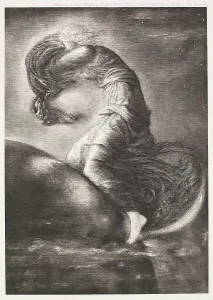 Burne Jones Edward Prints: Luna, c1870, (1900). Creator: Unknown