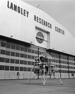 Lunar Landings Prints: Lunar Landing Research Vehicle, USA, 1963. Creator: NASA
