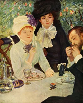 George Allen And Unwin Ltd Prints: Lunch in the Garden, 1879, (1937). Creator: Pierre-Auguste Renoir