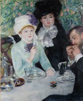 Renoir Pierre Auguste Prints: After the Luncheon, 1879. Creator: Pierre-Auguste Renoir